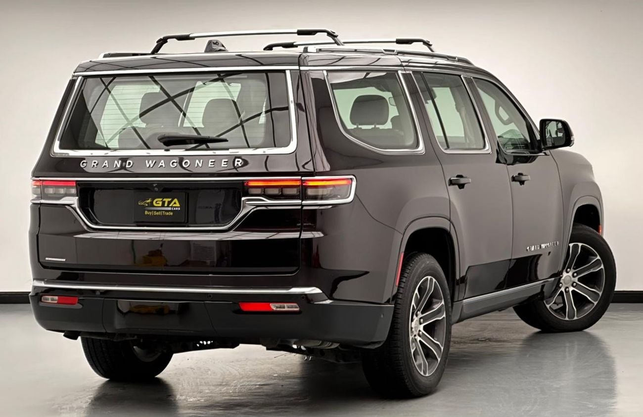 جيب جراند واجونير 2023 Jeep Grand Wagoneer Series 2, 2029 Jeep Warranty + Service Contract, Jeep Full Service History,