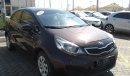 Kia Rio 2015 BROWN GCC PERFECT