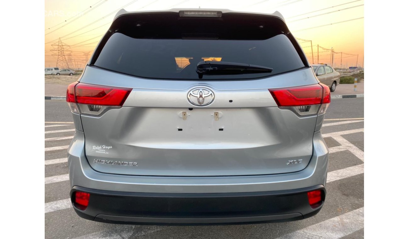 تويوتا هايلاندر 2019 TOYOTA HIGHLANDER XLE FULL OPTION -SUNROOF -PUSH START -ELECTRICAL GENIUNE LEATHER SEAT -7 SEAT