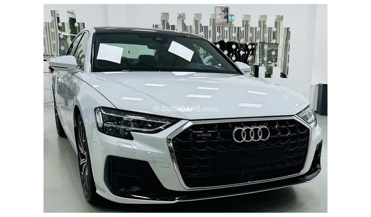 Audi A8 L 55 TFSI quattro S-Line GCC .. Warranty .. Service .. S line .. V6 .. Top Range .. Perfect Conditio