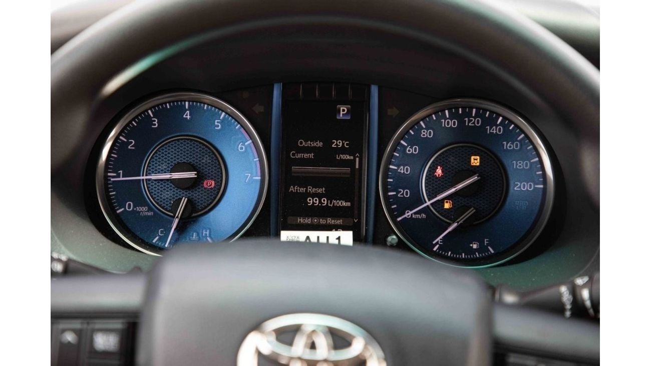 Toyota Fortuner 2023 Toyota Fortuner 2.7 4X4 Low 17" AL - Silver inside Chamois | Export Only