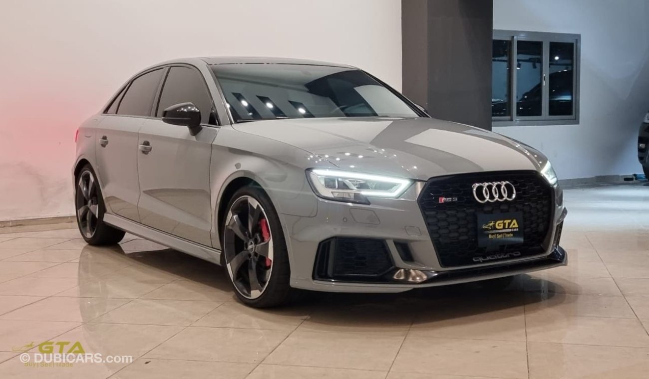 أودي RS3 2018 Audi RS3 Quattro, Service Contract-Warranty, Service History, GCC