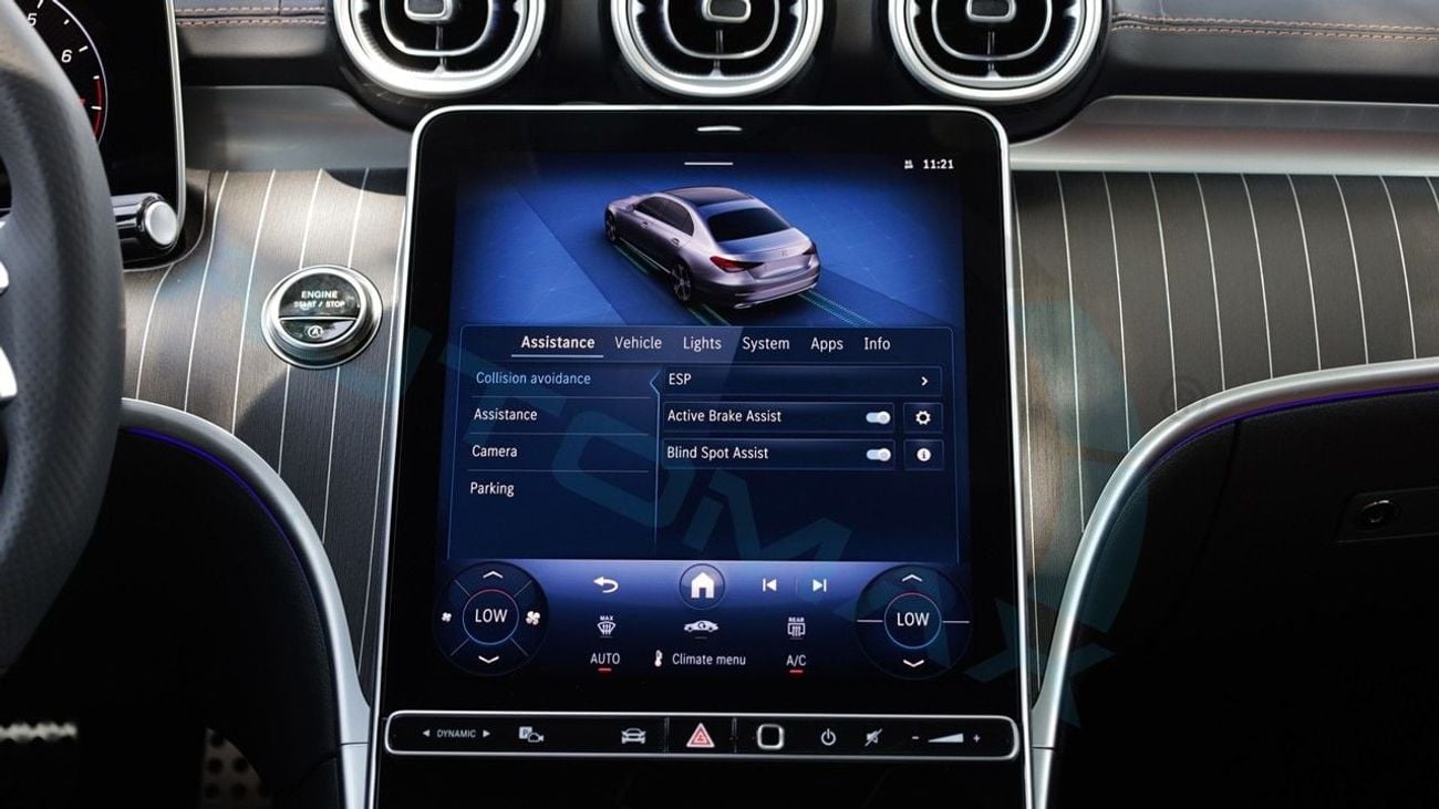 مرسيدس بنز C 200 AMG Premium EQ Boost 1.5T RWD GCC 0Km With 2 Years Unlimited Mileage Warranty At Official Dealer BRA