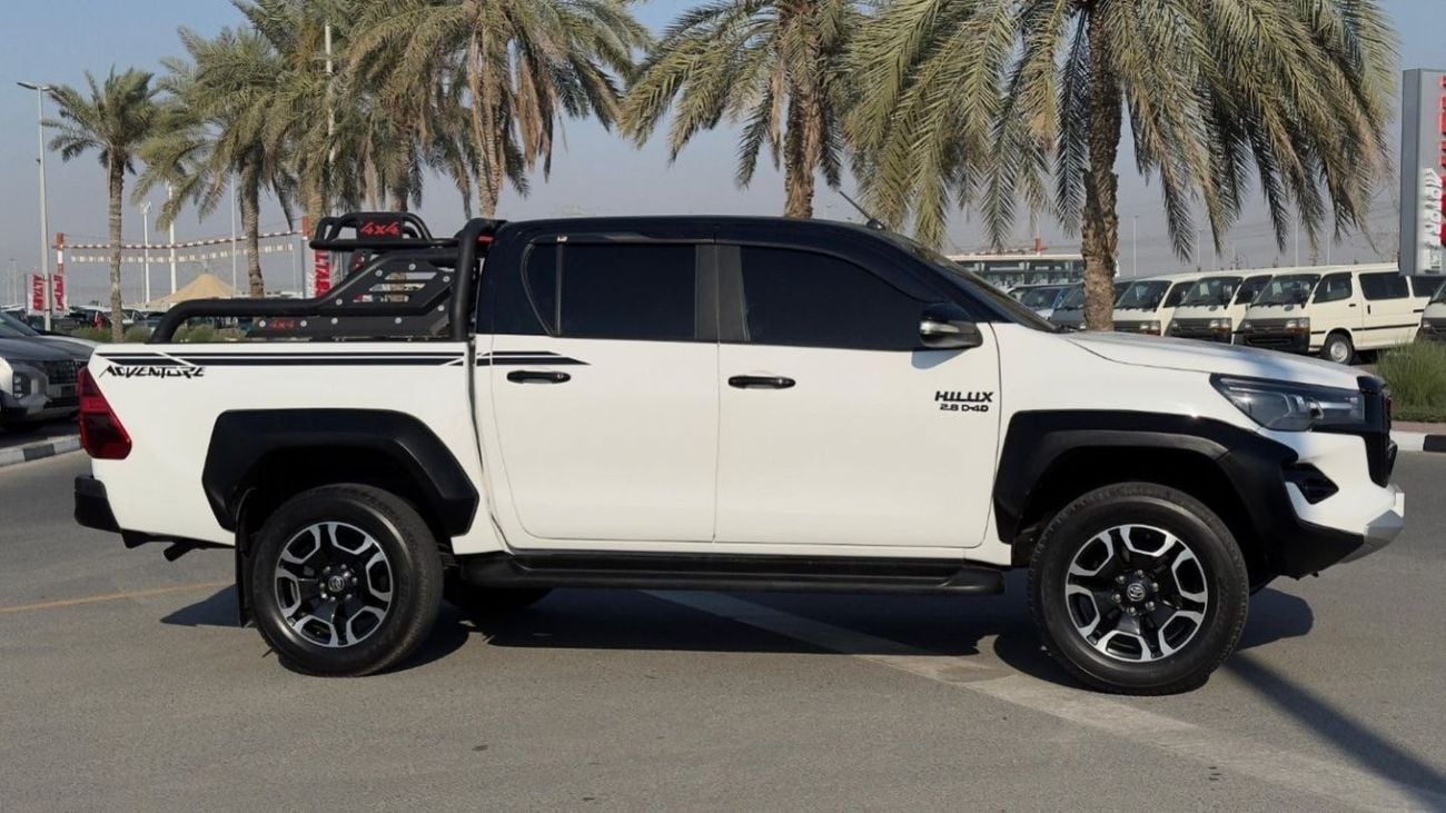 Toyota Hilux MODIFIED TO 2024 GR SPORT | PREMIUM SPORTS BAR WITH BASKET | 2.8L DIESEL | AFTER MARKET SIDE FENDERS