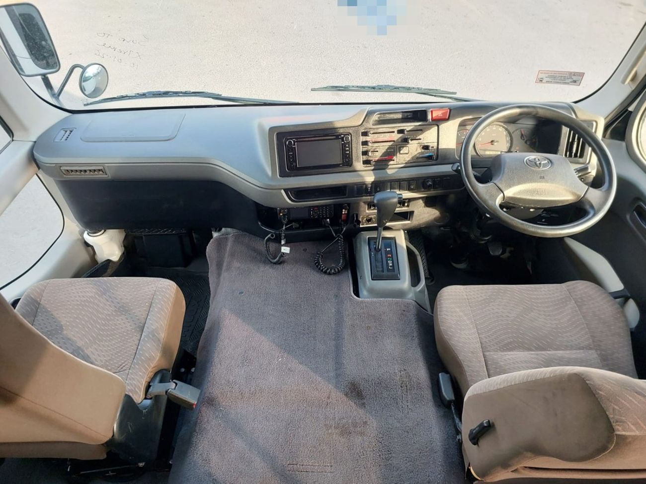 Toyota Coaster TOYOTA COASTER BUS RHD 2017 MODEL 4.0 L DIESEL AUTOMATIC(PM00207)