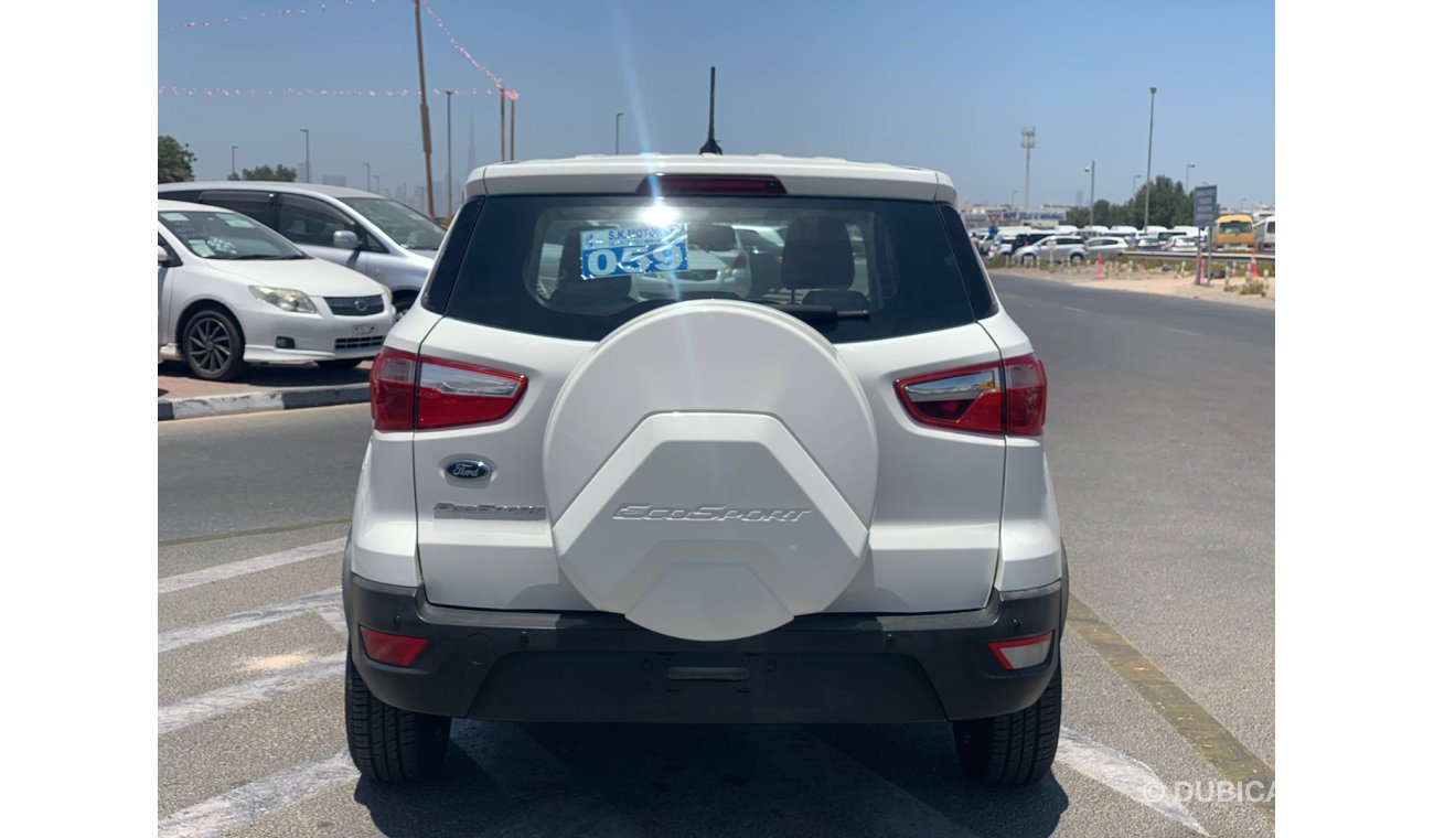 فورد ايكو سبورت 1.5L Petrol, 2018 WHITE ( LOT # 289)