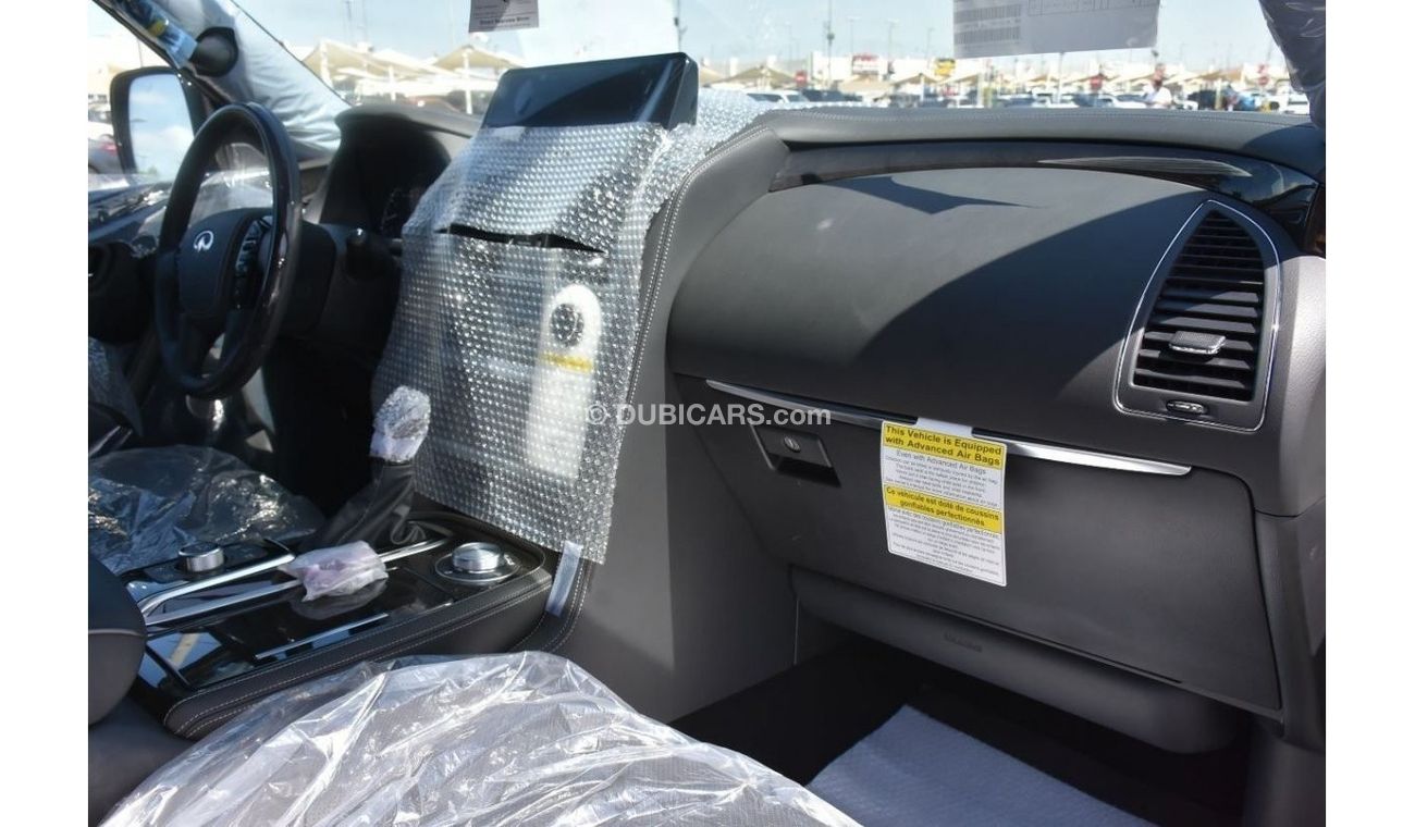 New Infiniti QX80 CAPTAIN SEATS BLACK EDITION WITH 7 SEATS NEW CAR