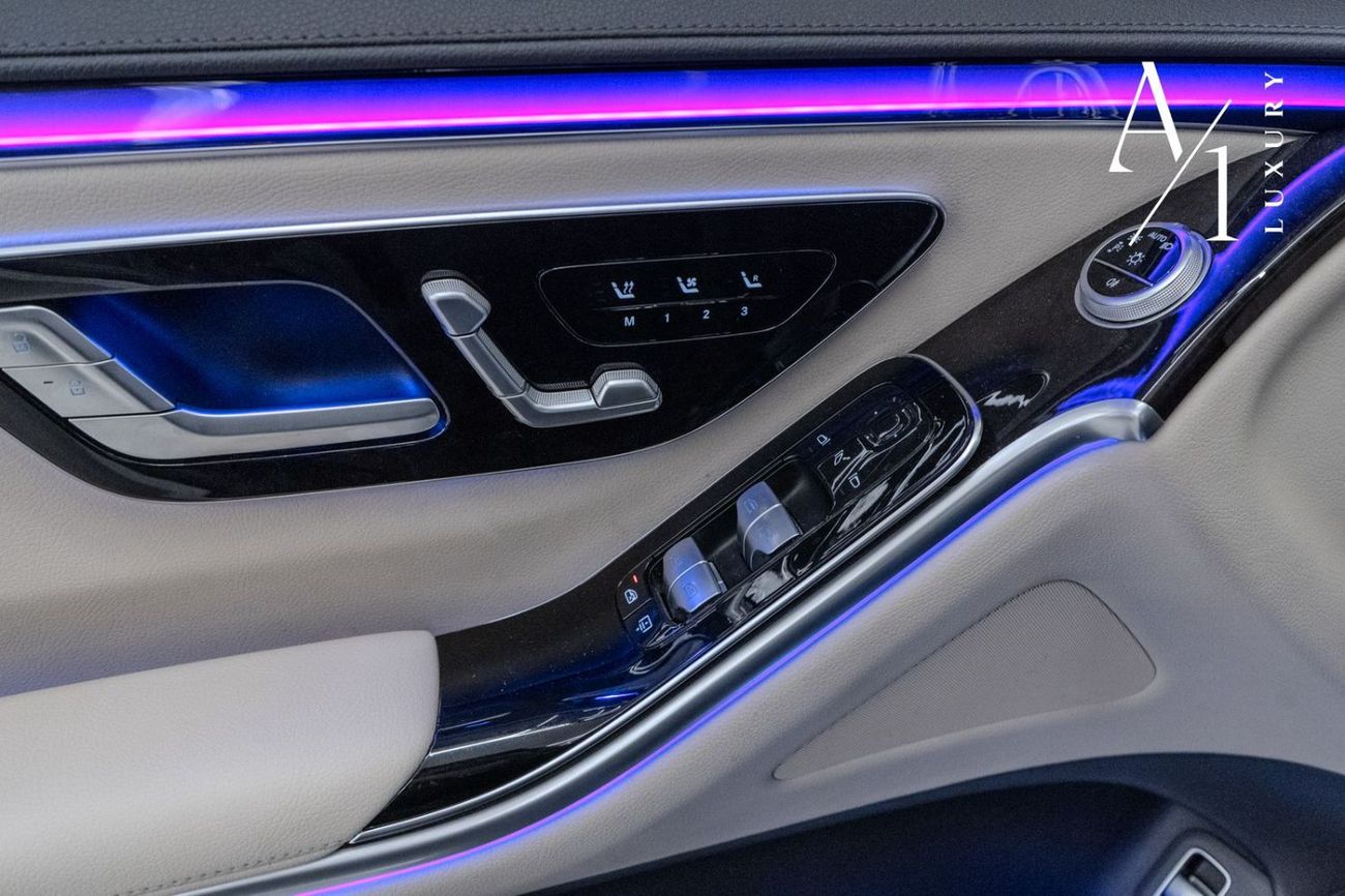 Mercedes-Benz S 500 4MATIC 3.0L 2021 Mercedes Benz S500 4MATIC, Warranty, Full Service History, Fully Loaded, GCC