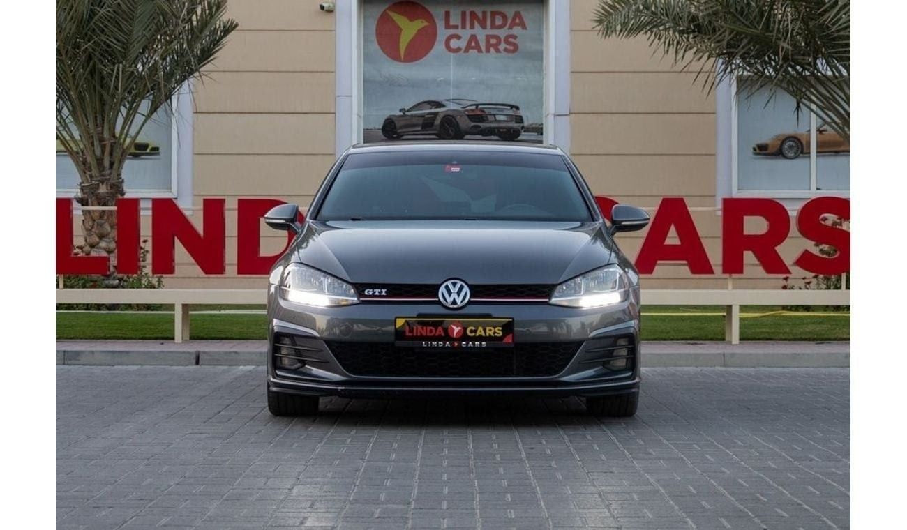 فولكس واجن جولف GTI Fabric + 2.0L Volkswagen Golf GTI 2019 GCC under Warranty with Flexible Down-Payment.