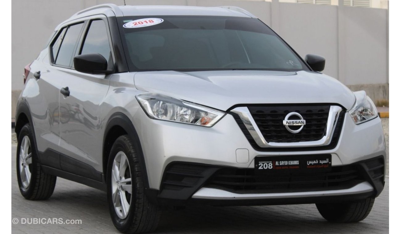 Nissan Kicks S S Nissan Kicks 2018 GCC, in excellent condition, without accidents