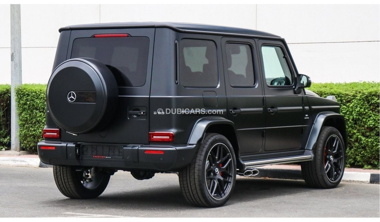 Mercedes-Benz G 63 AMG V8 BITURBO 2021 Black Matte Night Package Local Registration + 10%