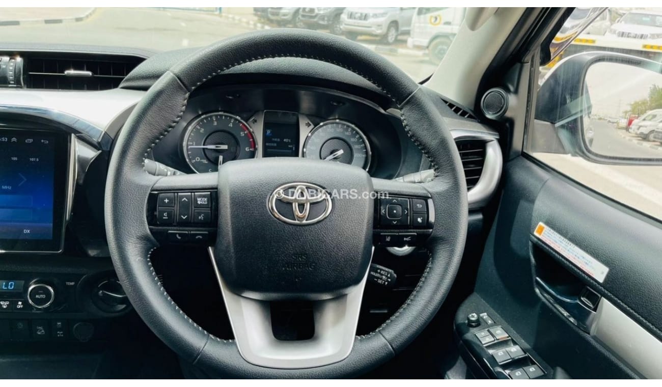 Toyota Hilux 2021 Black Modified [JAPAN Imported] Diesel AT 4WD Push Start 4CYL {RHD} Parking Sensors Premium Con