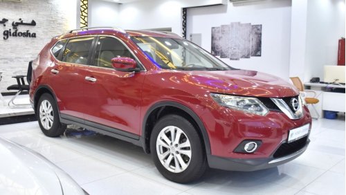 Nissan X-Trail EXCELLENT DEAL for our Nissan X-Trail 2.5 SV 4WD ( 2015 Model ) in Red Color GCC Specs