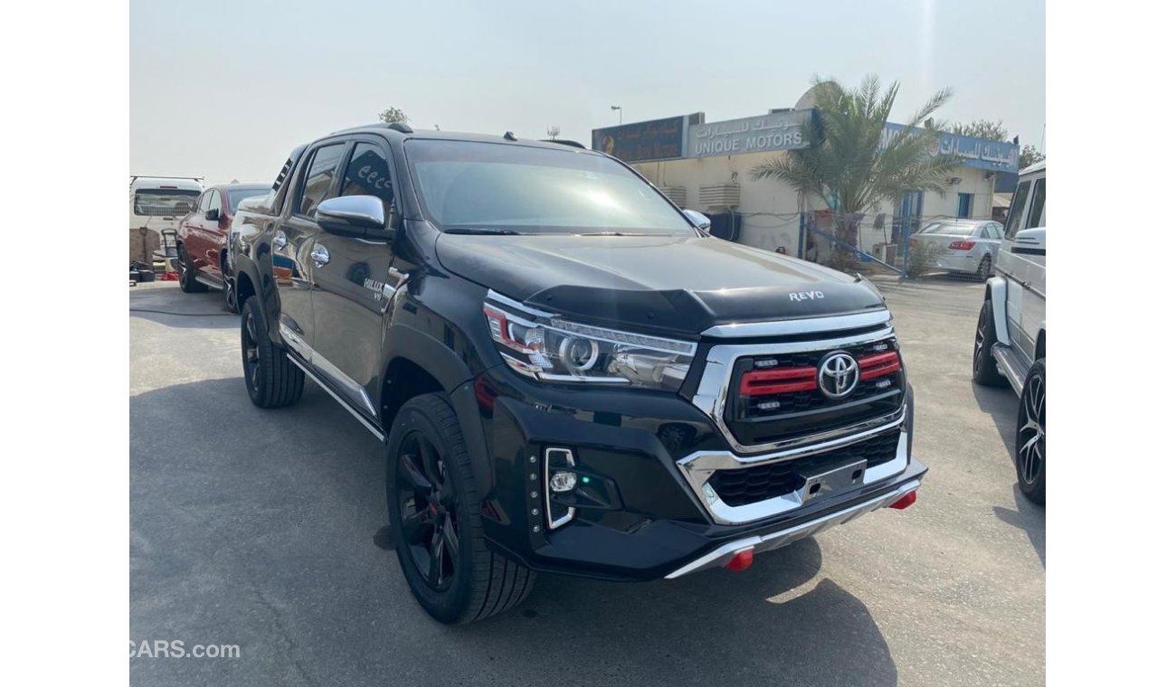 تويوتا هيلوكس TOYOTA HILUX 2019 BLACK FACELIFT 2021