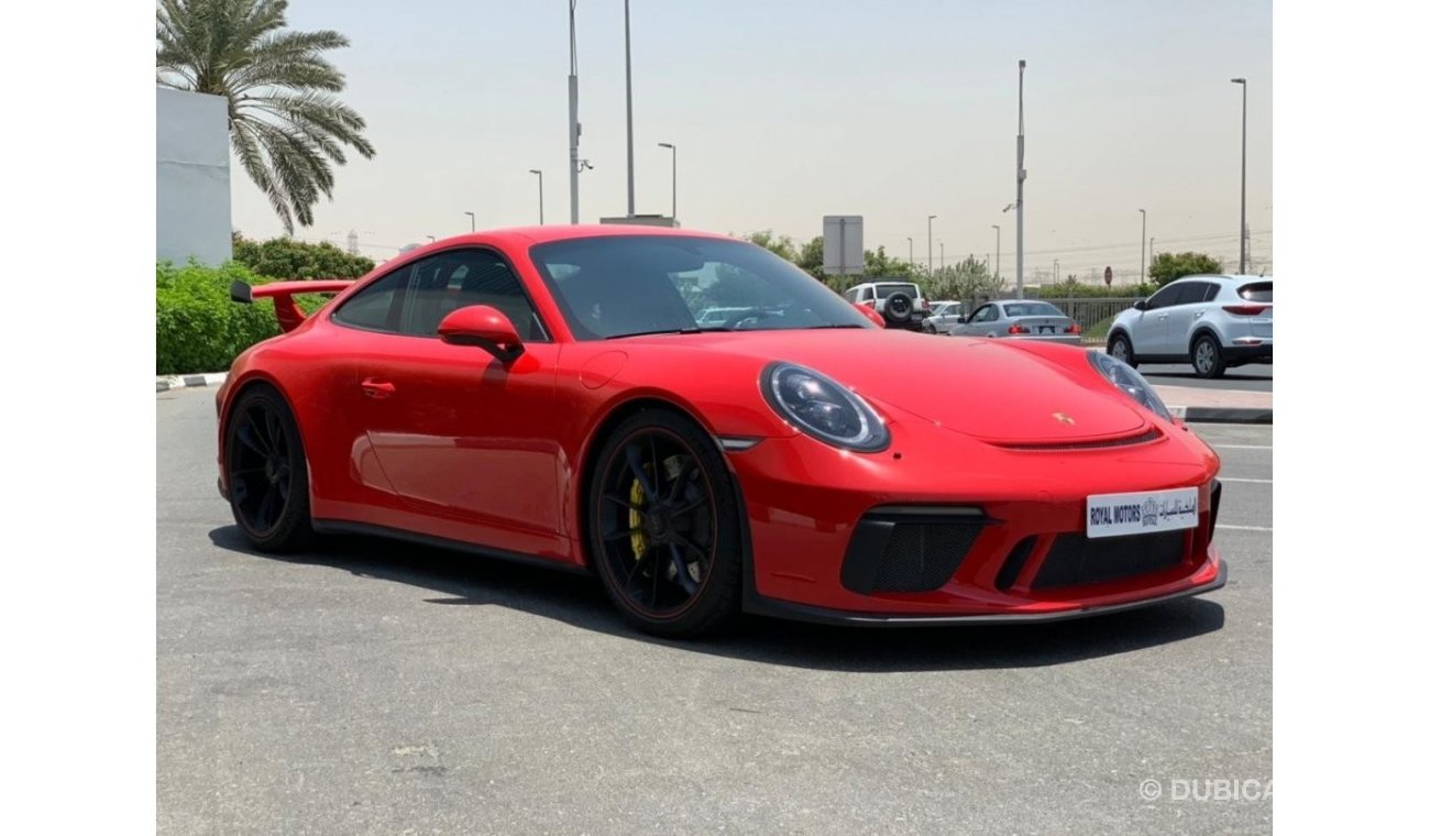 Porsche 911 GT3 **2018** GCC Spec / With Remaining Warranty & Service