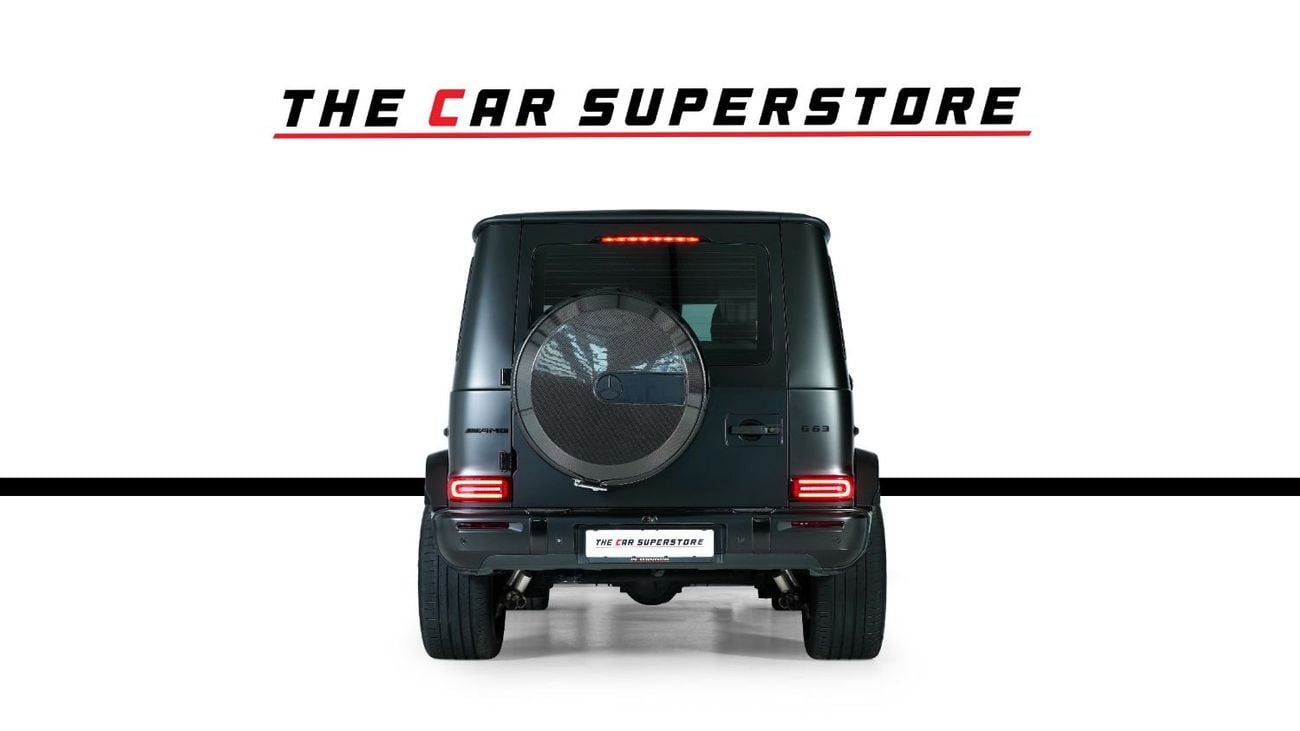 Mercedes Benz G63 AMG STD Full Carbon - GCC - Mercedes Service contract - High Spec Vehicle