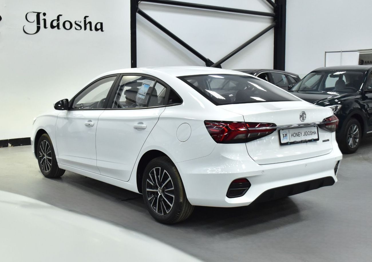 MG 5 EXCELLENT DEAL for our MG 5 ( 2025 Model ) in White Color GCC Specs