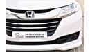 Honda Odyssey AED 1199 PM | 2.4L 2WD GCC DEALER WARRANTY