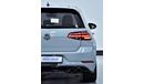 Volkswagen Golf EXCELLENT DEAL for our Volkswagen Golf R ( 2018 Model! ) in Pastel White Color! GCC Specs