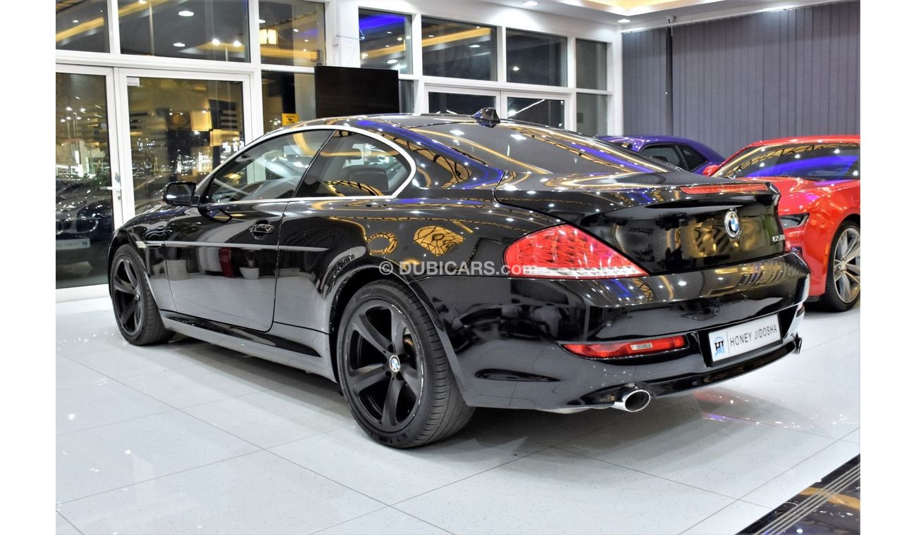 BMW 650i EXCELLENT DEAL for our BMW 650i ( 2008 Model ) in Black Color GCC Specs