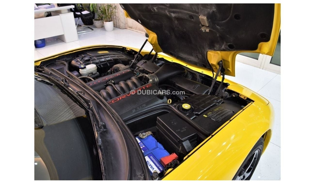 Chevrolet Corvette THE LEGENDARY! IMMACULATE CONDITION! Chevrolet Corvette C5 ( 2004 Model! ) Yellow Color! GCC Specs