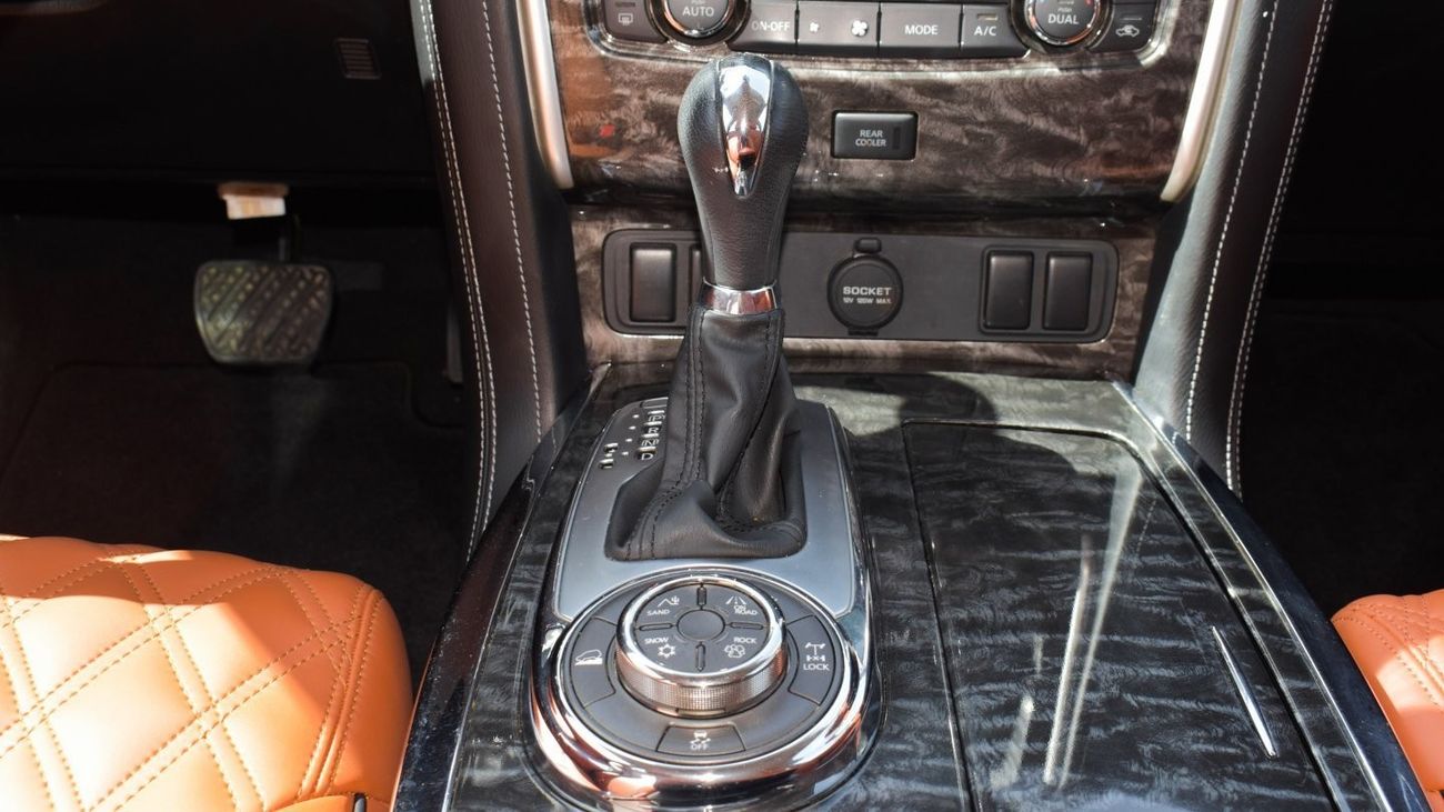 نيسان باترول SE with 2022 body kit