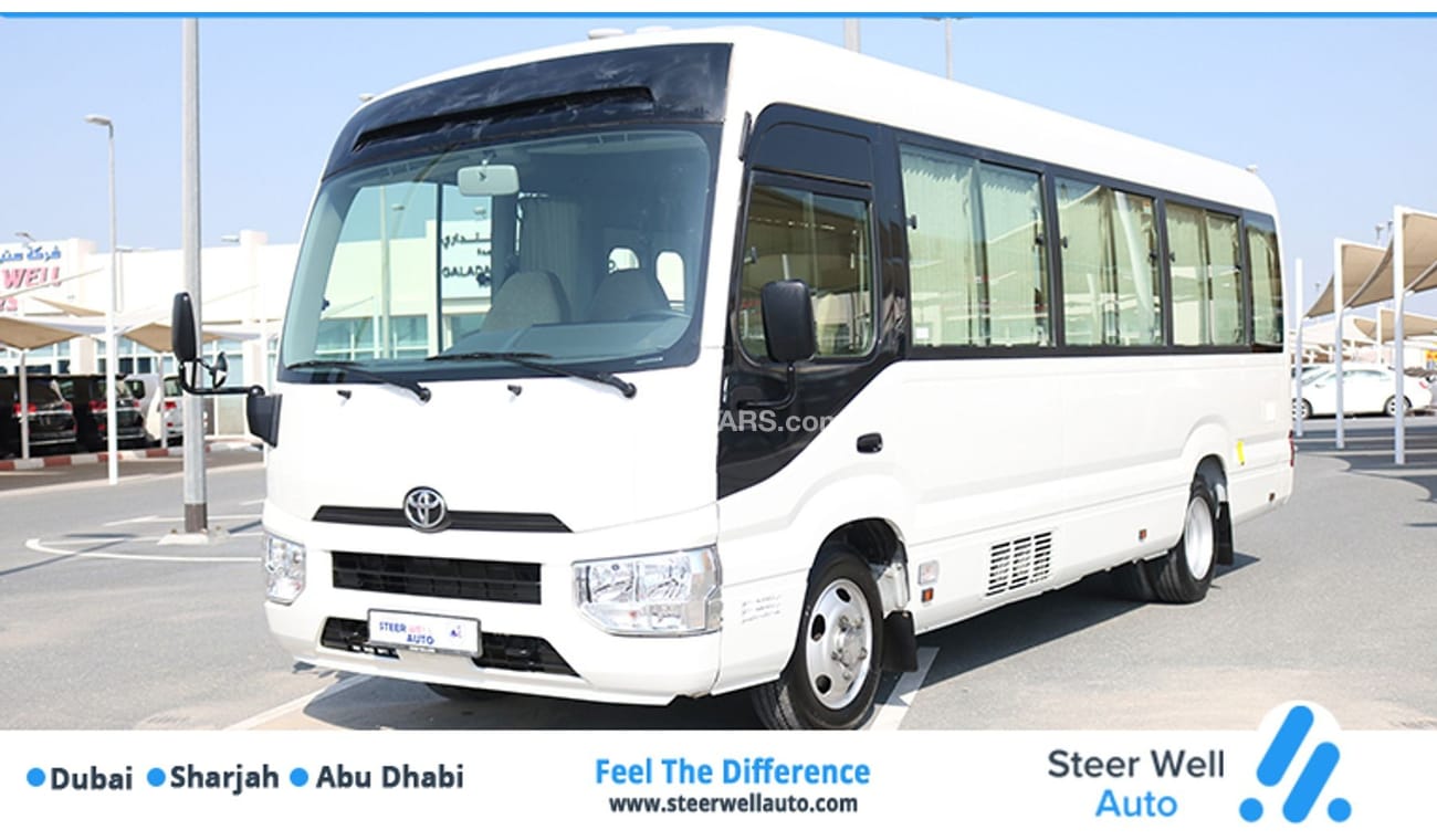 Toyota Coaster 30 SEATER 2017 MODEL BUS WITH GCC SPECS