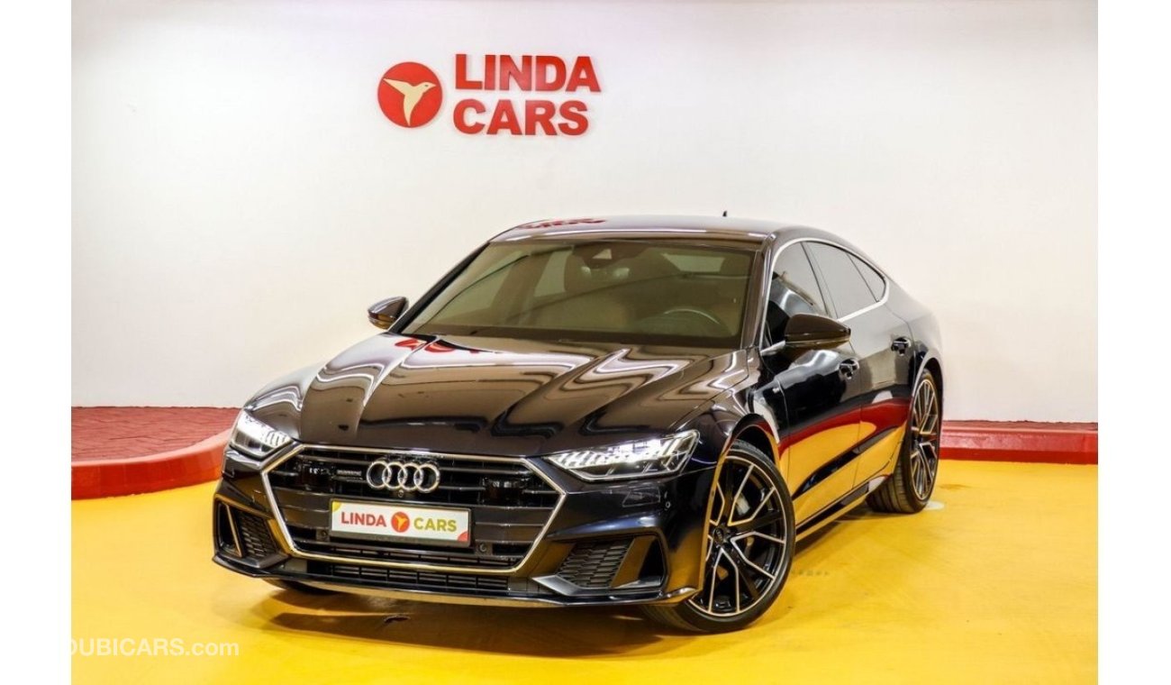 Audi A7 RESERVED ||| Audi A7 55 TFSI Quattro S-Line 2019 GCC under Agency Warranty with Flexible Down-Paymen