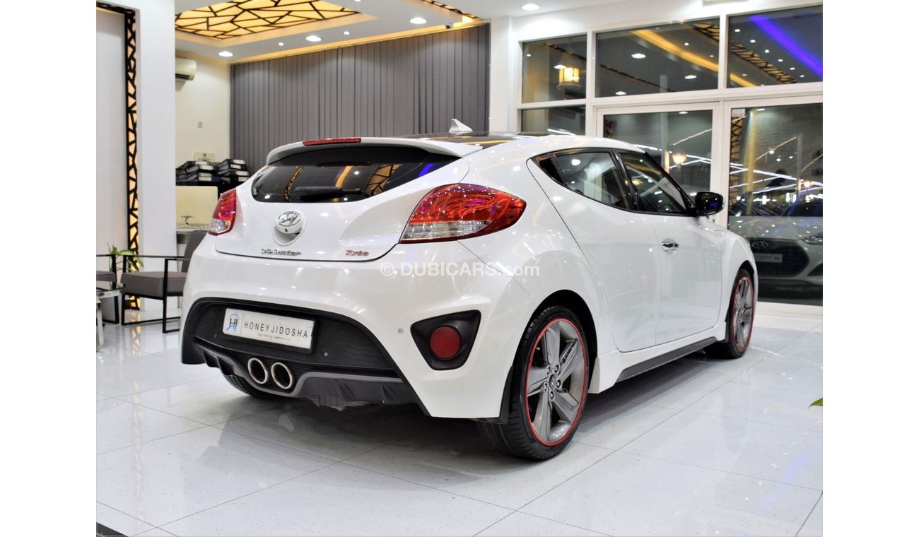Hyundai Veloster Turbo EXCELLENT DEAL for our Hyundai Veloster TURBO ( 2016 Model! ) in White Color! GCC Specs