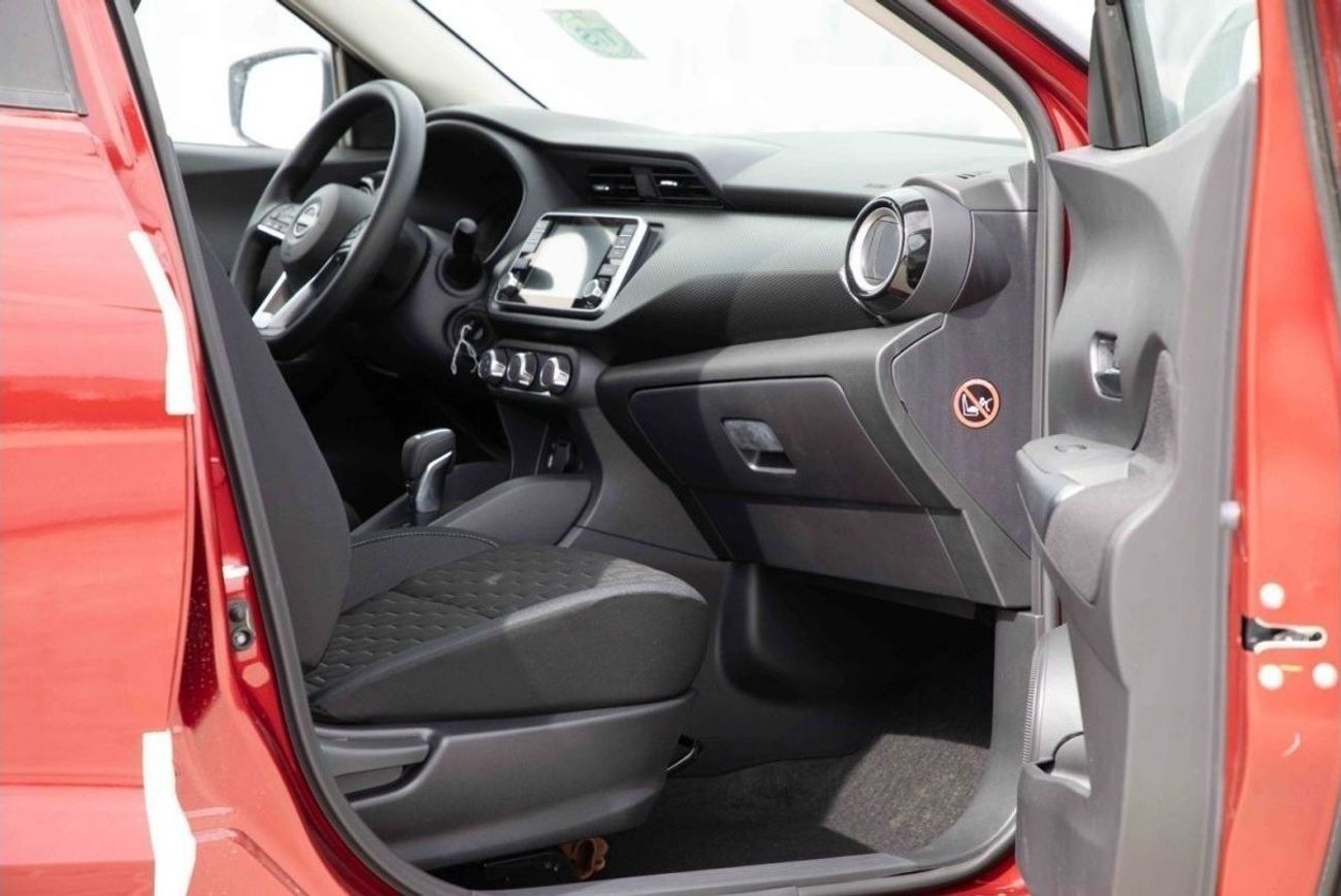 نيسان كيكس 2024 نيسان كيكس 1.6 SV - أحمر من الداخل أسود