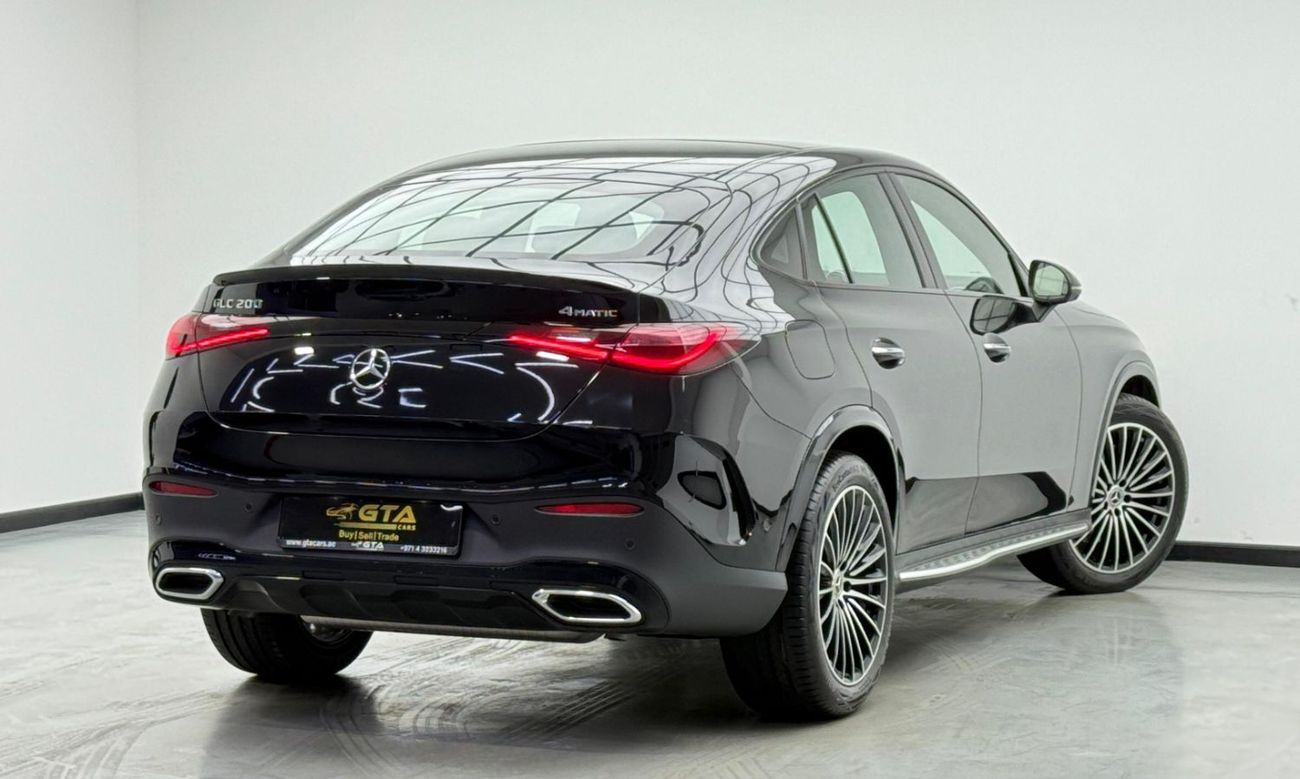 مرسيدس بنز GLC 200 4Matic *Brand New* 2025 Mercedes Benz GLC 200 Coupe Premium+, 2030 Mercedes Warranty + Service Pack,