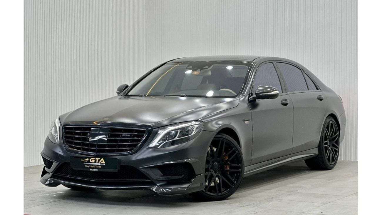 Mercedes-Benz S 63 AMG Std 2015 Mercedes Brabus S63 AMG 4MATIC, 1 Of 1, Full Service History, Fully Loaded, GCC