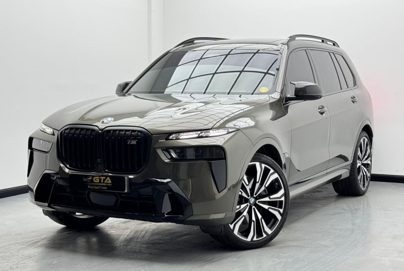 BMW X7 2024 BMW X7 M60i xDrive, 10/2028 BMW Warranty and Service Pack, BMW Service History, GCC