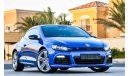 Volkswagen Scirocco R Agency Warranty, Low Mileage!  GCC - AED 1,449 per month - 0% Downpayment