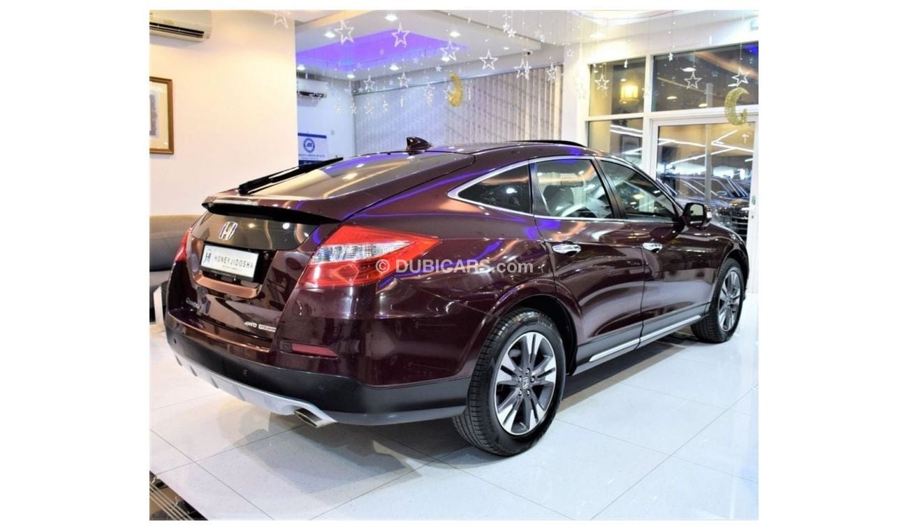 Honda Crosstour AMAZING Honda CrossTour 4WD TOURING 2014 Model!! in Maroon Color! GCC Specs