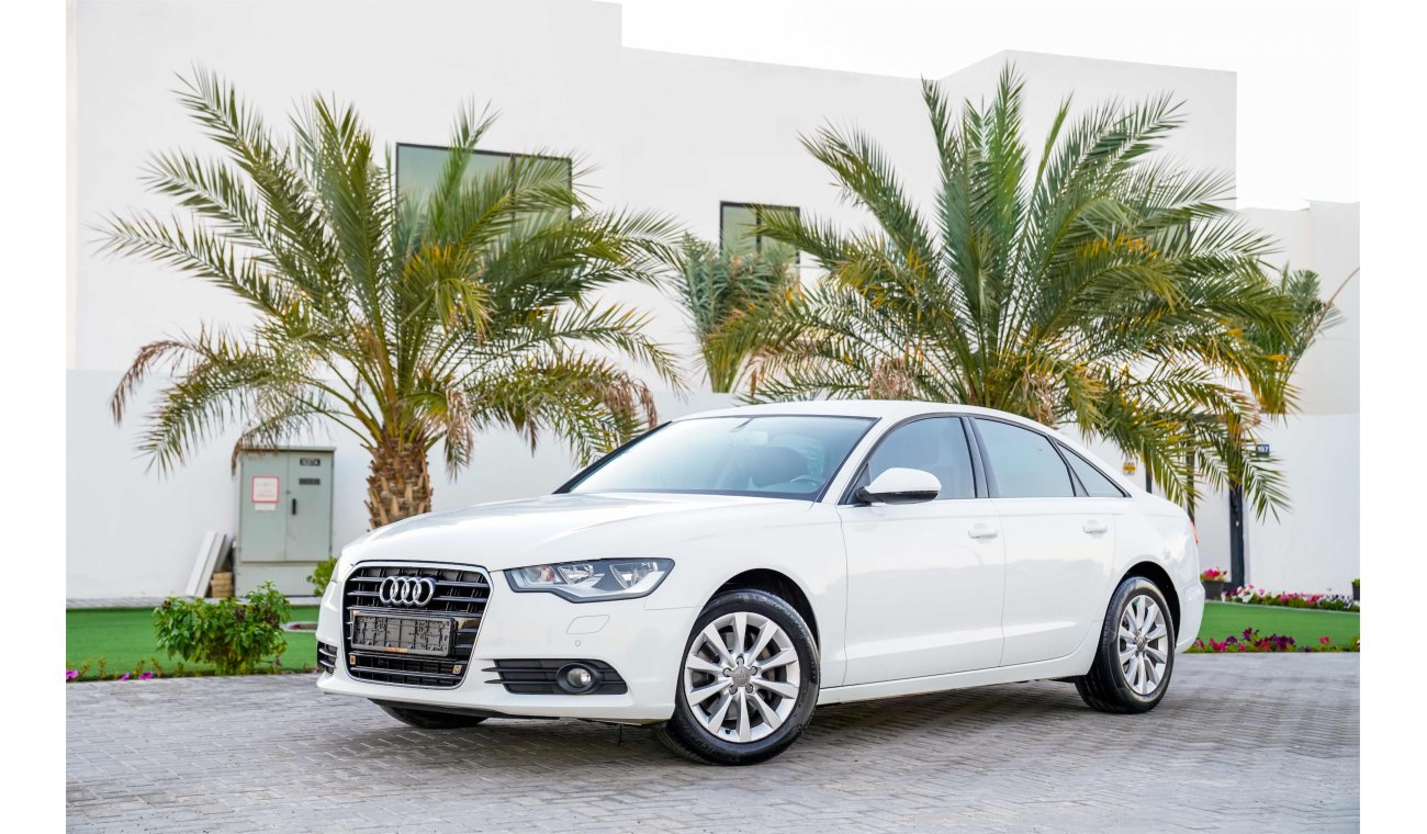 Audi A6 S-Tronic - Full Audi Service History - AED 1,155 PM! - 0% DP