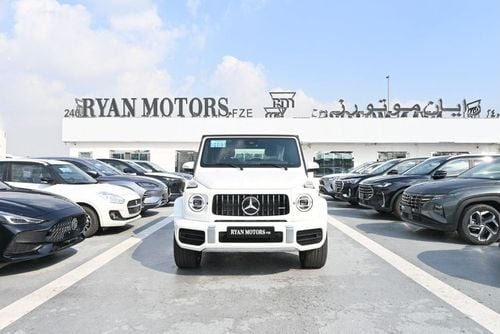 Mercedes-Benz G 63 AMG Mercedes AMG G63 4.0-litre Twin-Turbocharged V8 Petrol, Model 2024 Color White