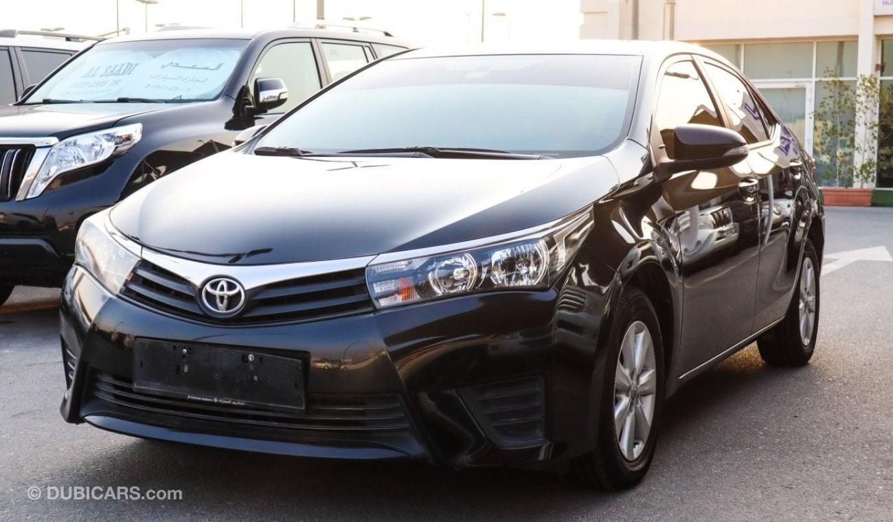 Toyota Corolla Corolla 2016, 2.0 Engine, Alloy Wheel, Parking Sensor, Single Owner, Black