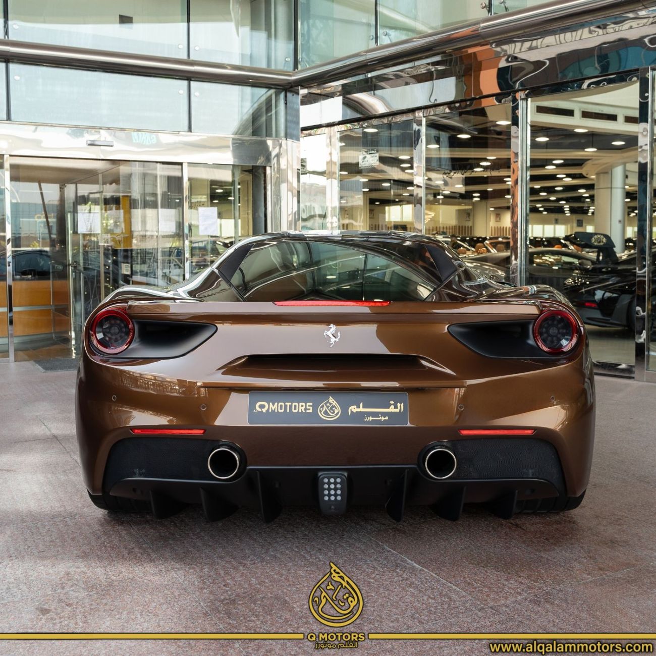Ferrari 488 2018 FERRARI 488 GTB ( TAILOR MADE ) ( 1 OF 1 ) 70th Anniversary GCC DONE ONLY 600KM