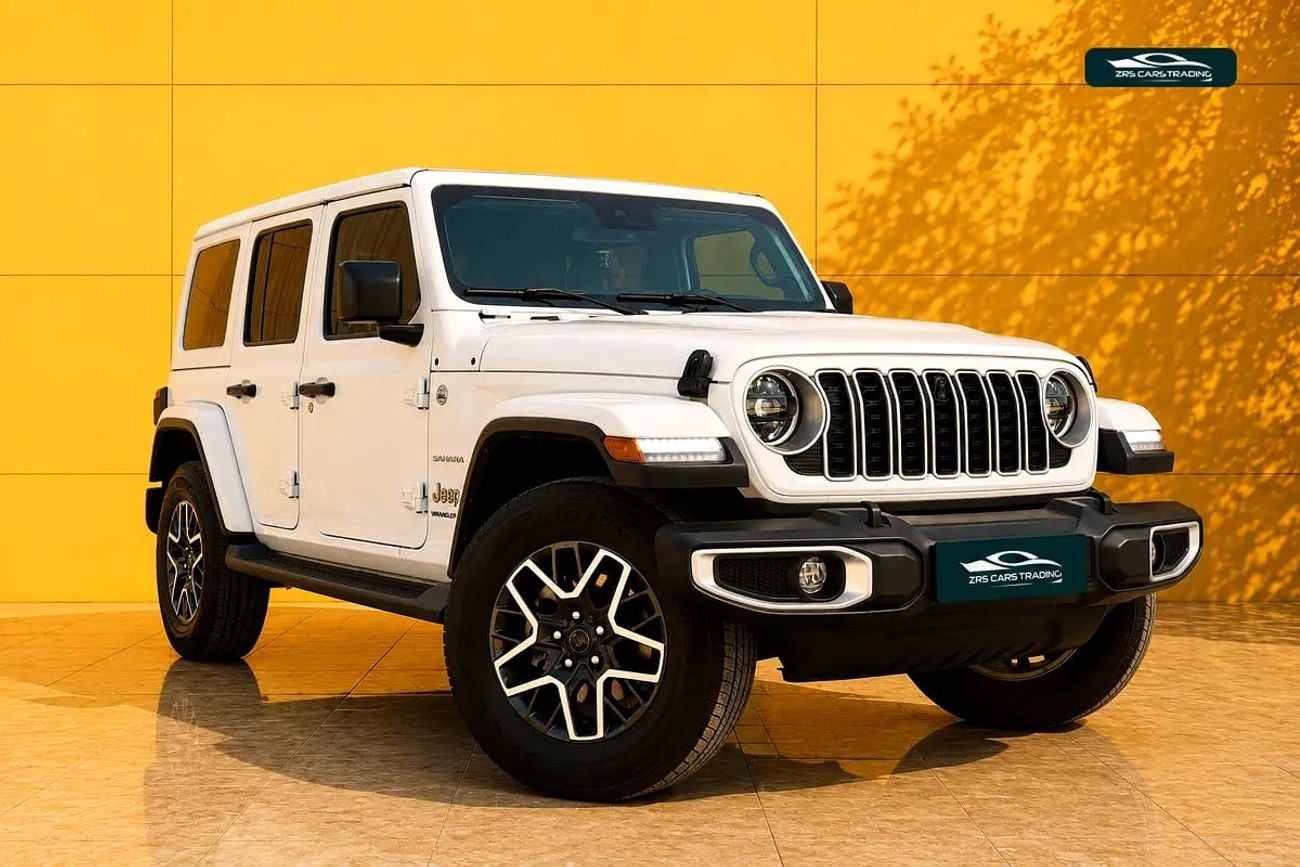 جيب رانجلر 3294 / 60 Months | 0% DP | Unlimited Sahara Gcc / Al Futtaim Warranty
