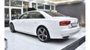 Audi A8 EXCELLENT DEAL for our Audi A8 L 4.0T Quattro ( 2013 Model ) in White Color GCC Specs