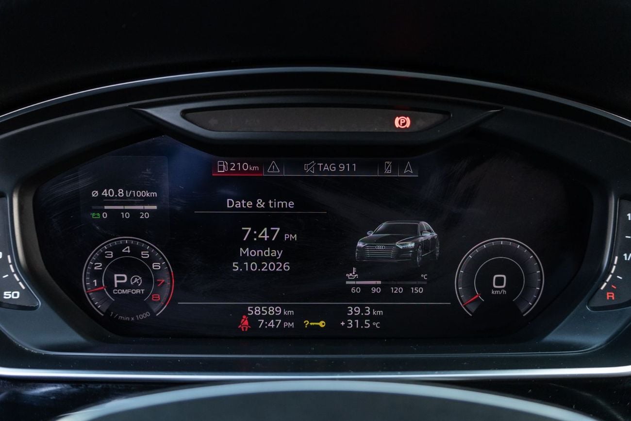Audi A8 55 TFSI LWB Audi A8L 55TFSI Quattro 2020 GCC | Warranty
