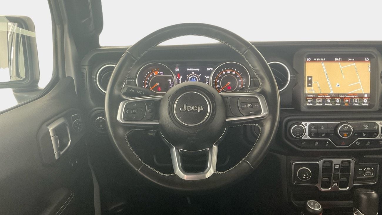 Jeep Wrangler Sahara Plus Unlimited | upto AED 20,000 Ramadan Discount | Guaranteed Warranty | 0 Down Payment