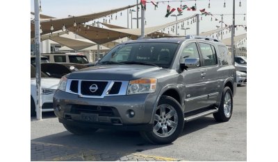 Nissan Armada LE 2014 model, Gulf, full option, sunroof, 8 cylinder, automatic transmission, odometer 124000