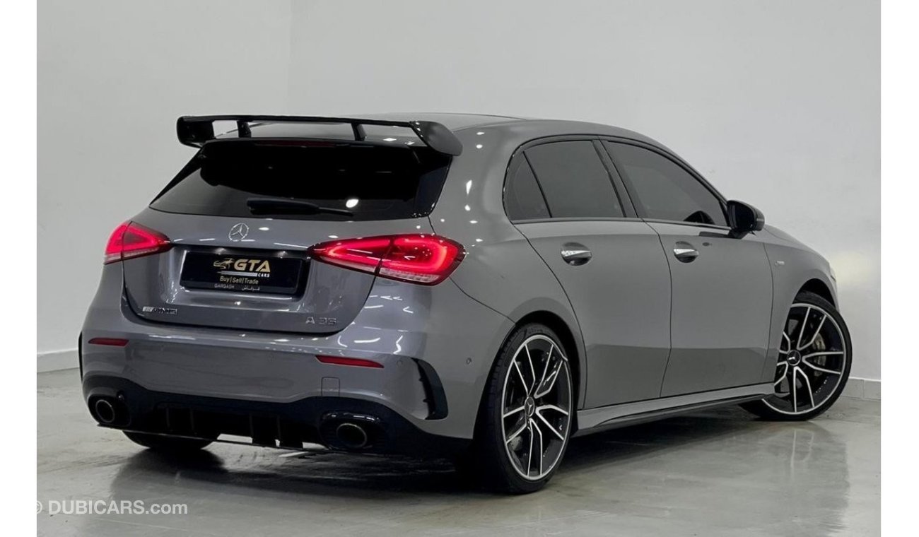 مرسيدس بنز A 35 AMG بريميوم + 2021 Mercedes A35 AMG Aerodynamics package, Mercedes Warranty 2025, Mercedes Service Contr