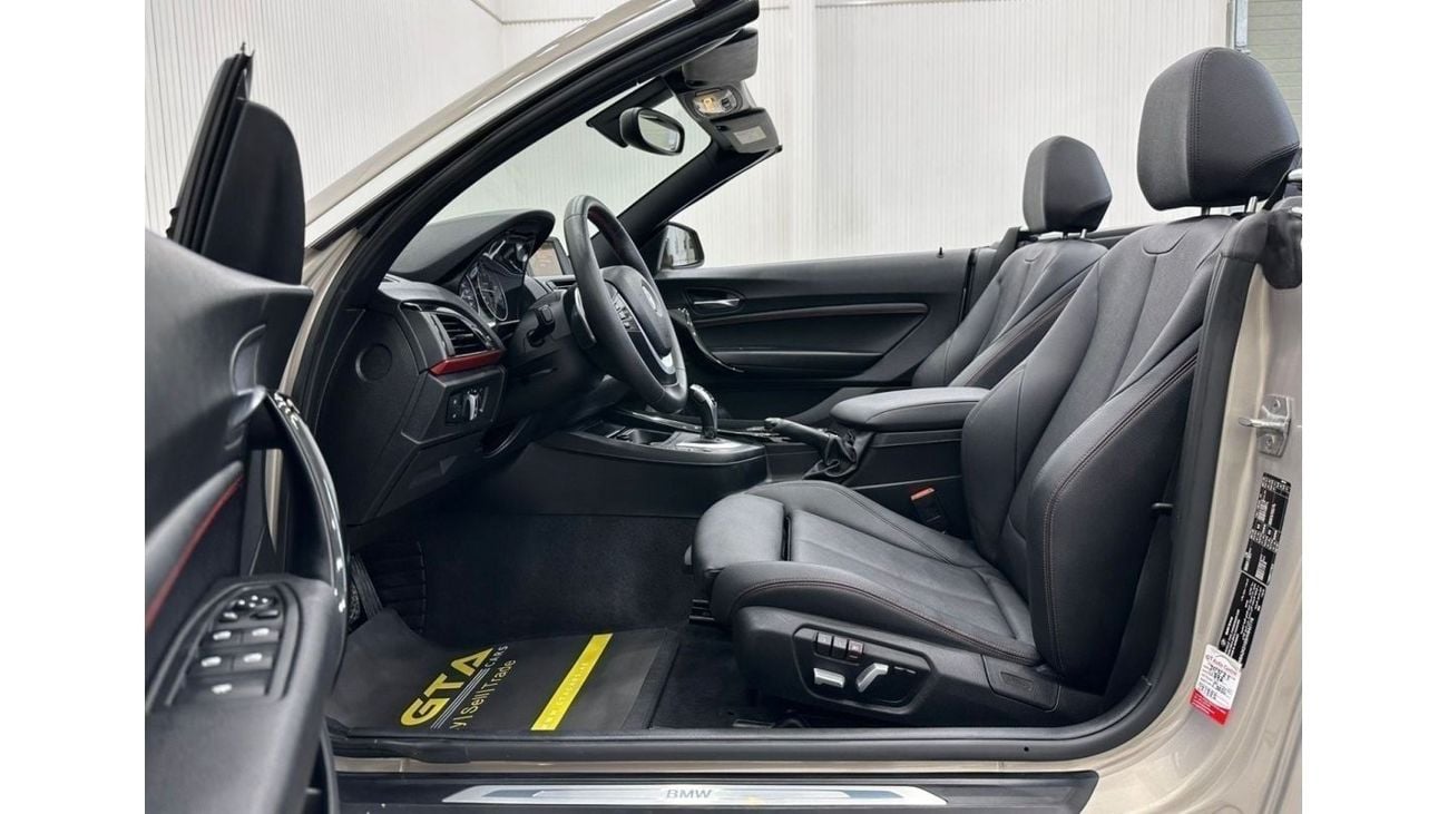 BMW 220i sport Line 2017 BMW 220i Sportline, Warranty, Service History, Excellent Condition, GCC