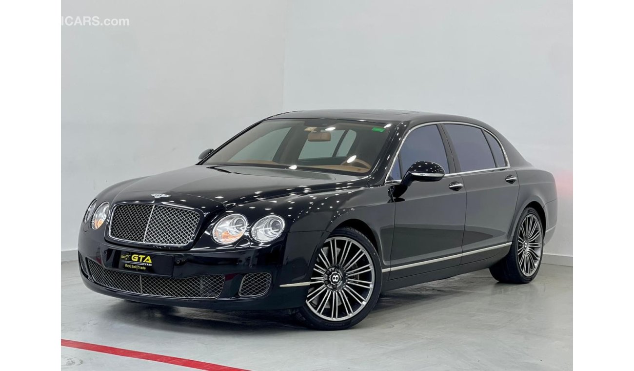 Bentley Continental Flying Spur 2010 Bentley Continental Flying Spur, Service History, Low Km, GCC