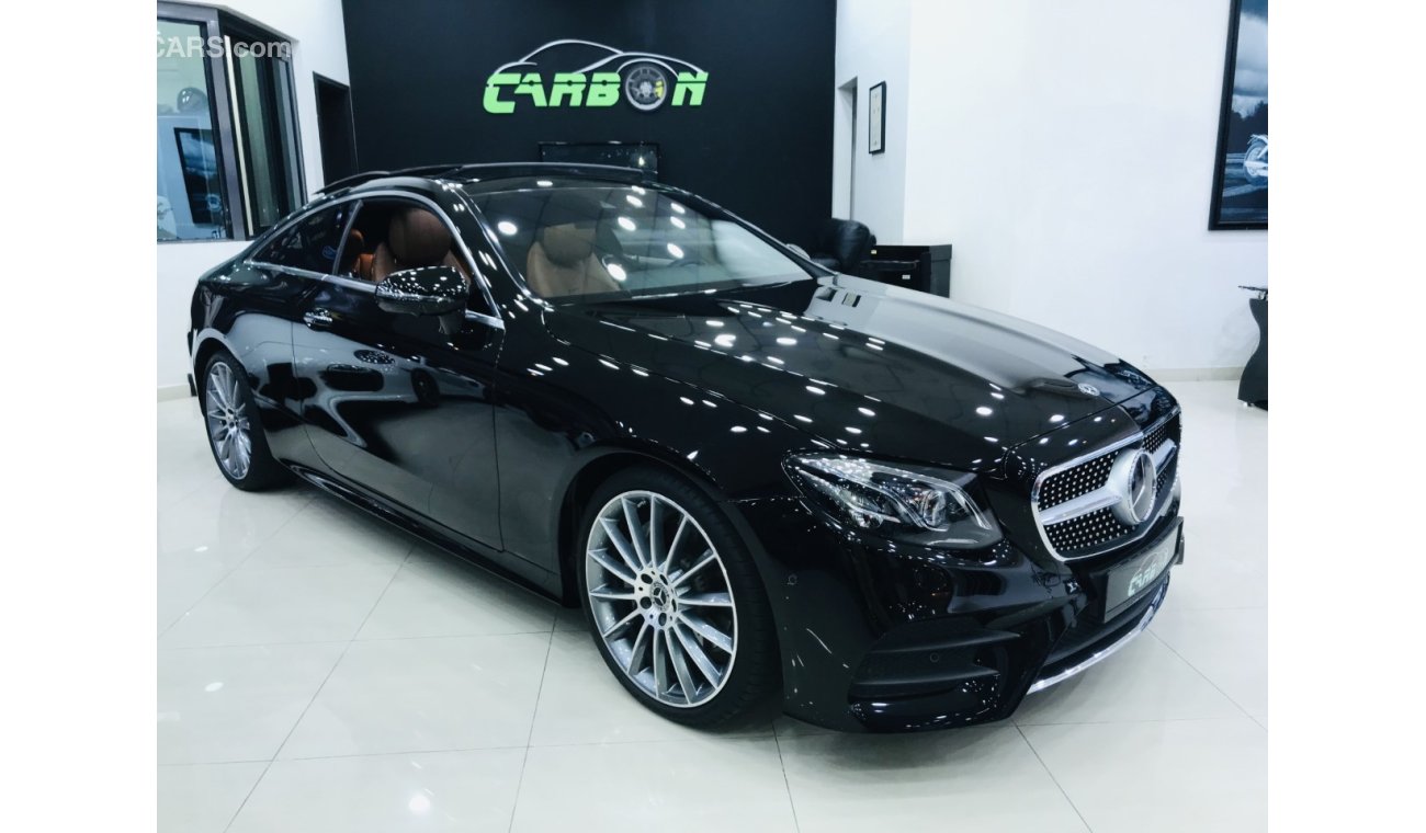 Mercedes-Benz E200 COUPE - 2019 - GCC - 5 YEARS WARRANTY + FREE SERVICE - ( 4100 AED PER MONTH )