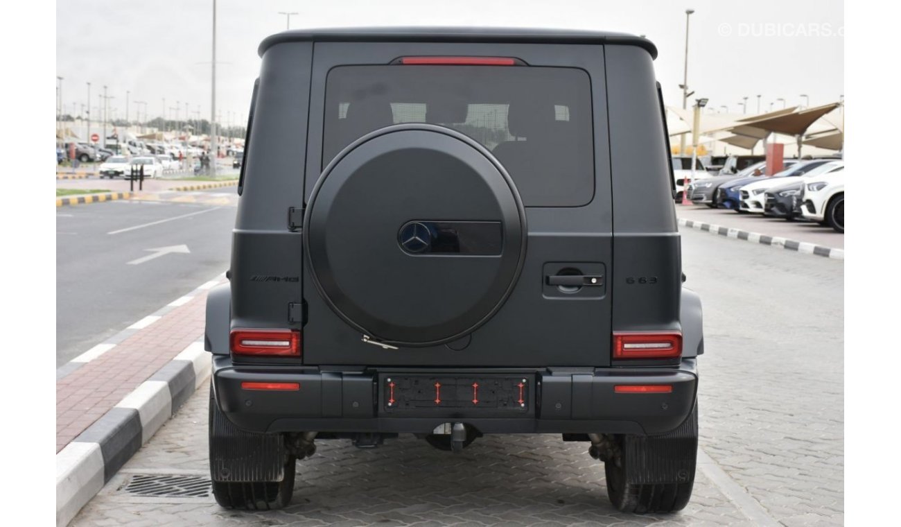 مرسيدس بنز G 63 AMG MAT EXTERIOR WITH CARBON FIBER PACKAGE | GCC WITH DEALERSHIP WARRANTY