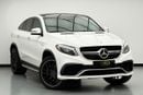 مرسيدس بنز GLE 63 S AMG كوبيه 2019 Mercedes-Benz GLE 63s+ AMG 4Matic, 1 Year Unlimited KM Warranty, Full Service History